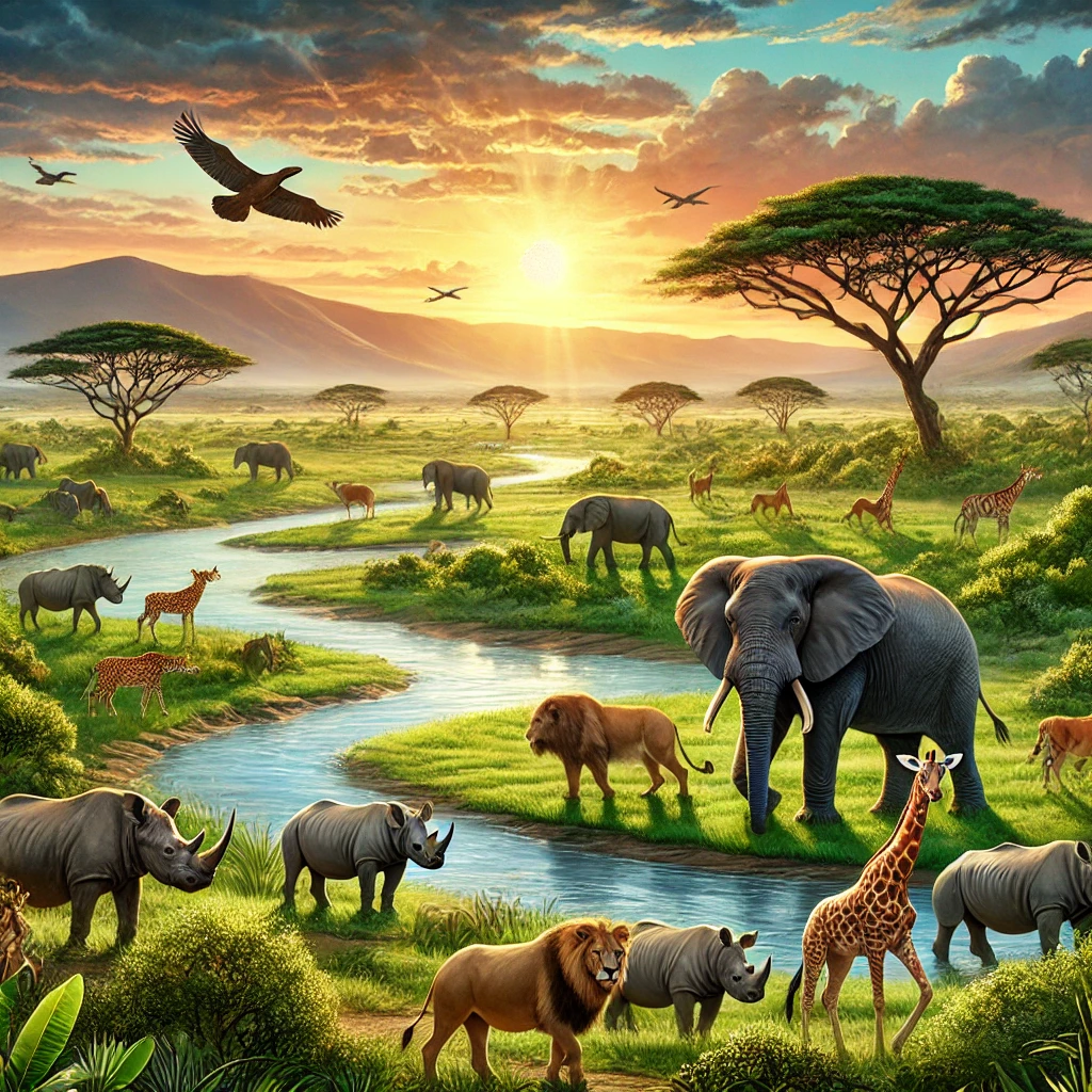Wildlife reserves in Zimbabwe